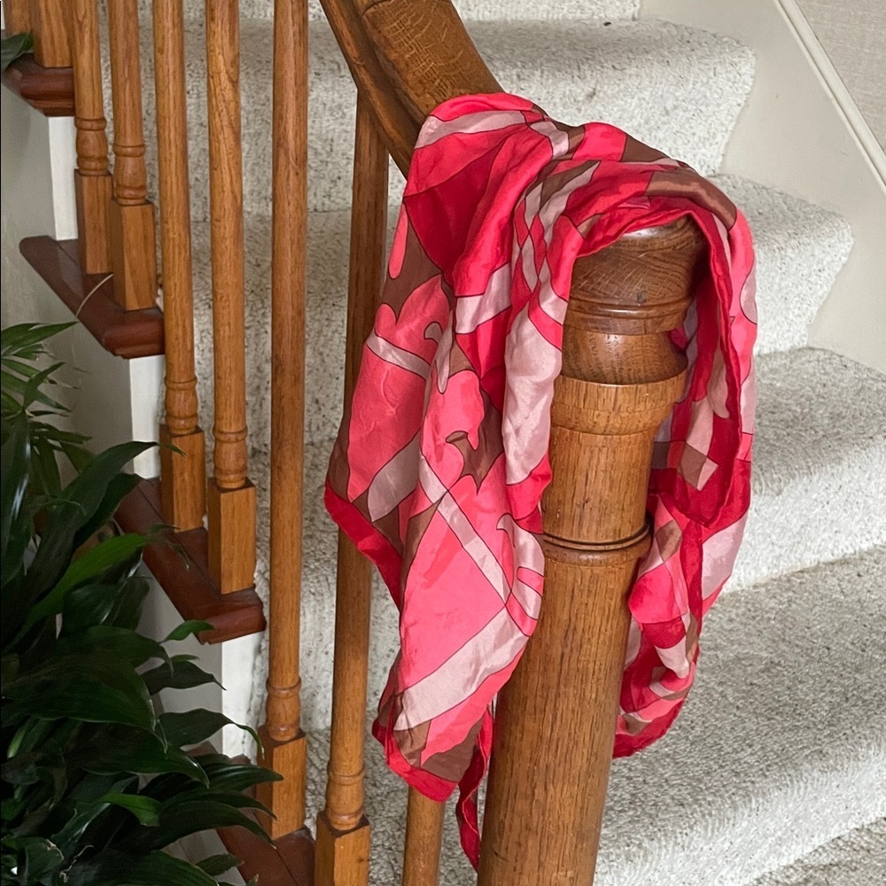 Bohemian Silk Blend Hair Scarf Multi Use Wrap